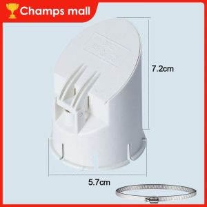 Deodorant Sewage Pipe Cover White Rain Pipe Cap Deodorant Sewage Valve Pipe Cover 50-160mm