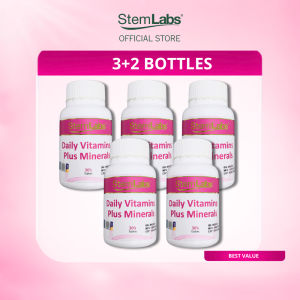 StemLabs MultiVitamin Daily Vitamins Plus Minerals 30s [JAKIM Halal  KKM Approved]
