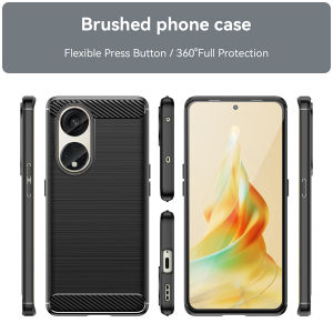 Models Flexible Press Button 360° Full Protection Brushed Phone Case For Oppo Reno 16 15 14 13 12 11 F 10 Pro + Plus 8T 8Z 7 7Z A3 A5 A5i A6 Pro A6s A6X A6t A60 A98 A96 A78 A77 A77s A76 A74 A58 A57 A54 A38 A18 A17 A17k 4G 5G Back Cover Casing