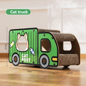 Cat scratch board Cat nest one scratch resistant wear-resistant large corrugated paper claw grinder Cat toy sofa to protect young cats