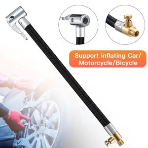 ENCOUNT ท่ออากาศเชย อะแดปเตอร์ เครื่องมือซ่อมยาง ปั๊มลมเป่าลม สายยางเติมลมยางรถยนต์ อะแดปเตอร์ปั๊มลม ท่อต่อปั๊มลม