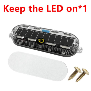Solar LED Warning Light for Vehicles