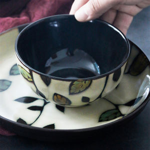 ชุดชุดดินเนอร์เซรามิกเครื่องครัววินเทจญี่ปุ่น OMK ถ้วยซุปชามสลัดจานพาสต้า