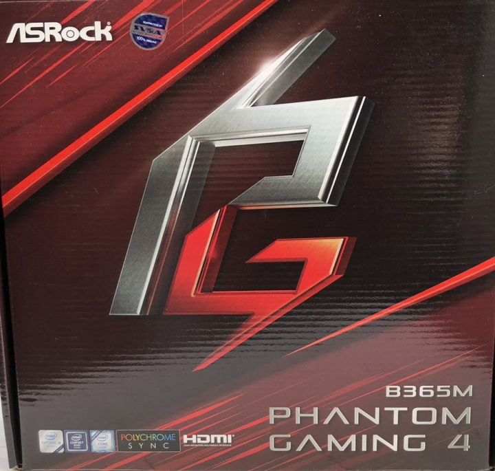 MAINBOARD (เมนบอร์ด) 1151 ASROCK B365M PHANTOM GAMING 4 มือสอง | Lazada ...