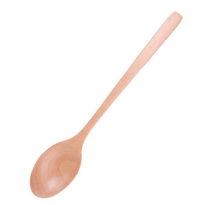 YESPERY Wooden Spoon Japanese Style Log Porridge Spoon Long Handle Spoon Household Soup Spoon Honey Spoon