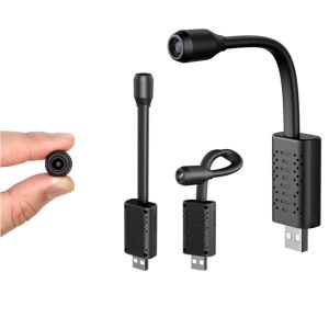 【Haile-shop】V380 PRO U21 Wifi HD Smart Mini USB IP Camera CCTV Security Cam Baby Monitor portable video recorder