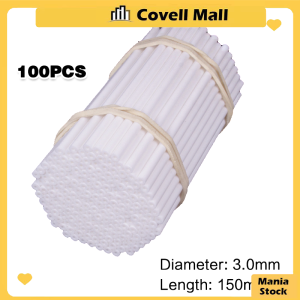 100Pcs 10/15cm Lollipop Cake Plastic Stick Lollipop White Stick Cake Decoration Sticks