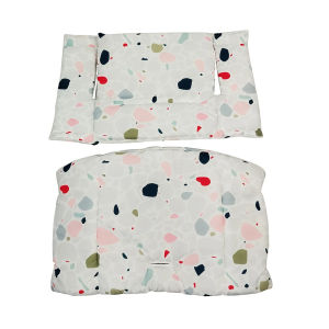 2025Baby Seat Cushion For Highchair Stokke Tripp Trapp Growth Stool Dinner Chair With Backrest Cloth Cover Replacement Accessories