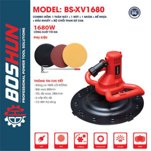 Máy xoa vữa trát tường BOSHUN 1680W cầm tay – Máy trát tường công suất lớn bảo hành 12 tháng