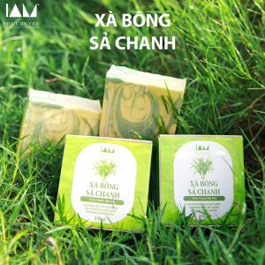 Xà bông sả chanh giảm hôi ƞách mùi cơ thể mụn lưng mẩn ngứa tẩy tế bào chết 135 gr