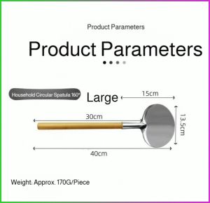 Spatula High Temperature Resistant and Anti-scald Kitchen Tools Multifunction Log Durable and Non-deformable