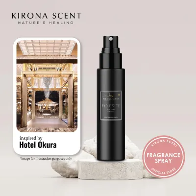 [KIRONA SCENT] Jewel Changi Inspired Fragrance Spray 100ml | Pillow Mist Room Linen & Fabric Spray | Luxurious Hotel & Mall Scents