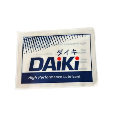 Speedmaster Daiki Win Engine Oil Mileage stickers