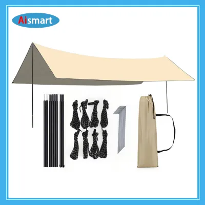 Sun Shade Canopy Waterproof Tent Sunshade Coating Pergola Large Canopy Outdoor Rainproof Portable Garden Awning
