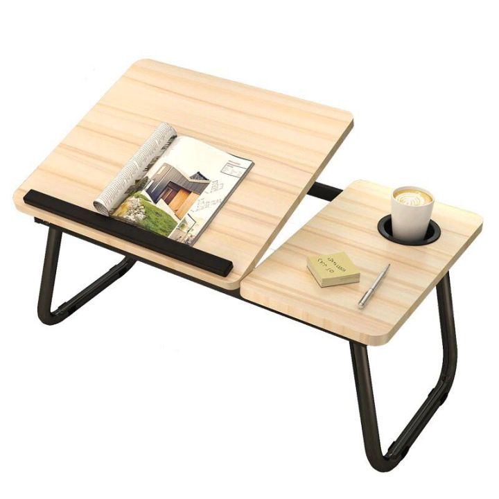 Multifunction Folding Laptop Table Portable Bed Desk Adjustable ...