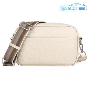 Square Crossbody Bags for Women with Wide Strap Solid Color Tote Bag Casual Shoulder Bag for Daily Use