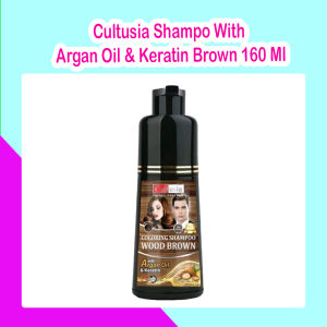 Cultusia Shampo Penutup Uban instan Brown / Black 160 Ml