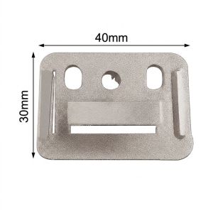 100Pcs WPC Wall Clip Stainless Steel WPC Wall Clip For Wall Panel Install