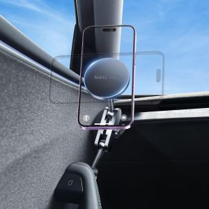 Mag-Safe Phone Mount for Tesla Model 3 2024 2025 – Door-Install Magnetic Car Mount for iPhone 16/15/14/13/12 Accessories for Tesla Model 3 Highland