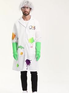 Trang phục Halloween   Nhà khoa học nguồn cung nhà nghiên cứu động vật cosplay Trang phục kịch Người máy quái dị