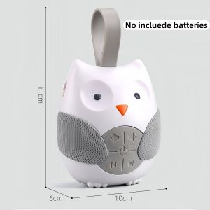 Noise Machine Baby Sleep Helper Soothing Music Player Timed Shutdown Bedside Owl Early Education Toys