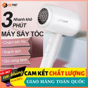 Máy Sấy Tóc Tạo Kiểu LFcare 1000W Hàng CHÍNH HÃNG - Máy sấy tóc mini gia đình mẫu mới