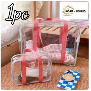 HOME +HOUND SHOP Large Capacity Transparent Storage Bag Beach Bag PVC Material  Two Sizes Available Makeup Storage Organizer