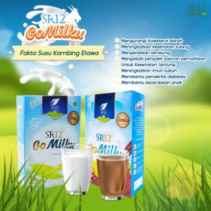 Gomilku Susu Kambing Etawa Bubuk 600g Coklat Mengatasi Permasalahan Pernafasan Asma Sesak Nafas Batuk LSR008
