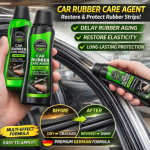 Automotive Rubber Care Gel Car Door Seal Restorer Long Lasting Protection Restores Flexibility Prevents Leaks Rubber Conditioning Treatment for Weatherstrip Maintenance