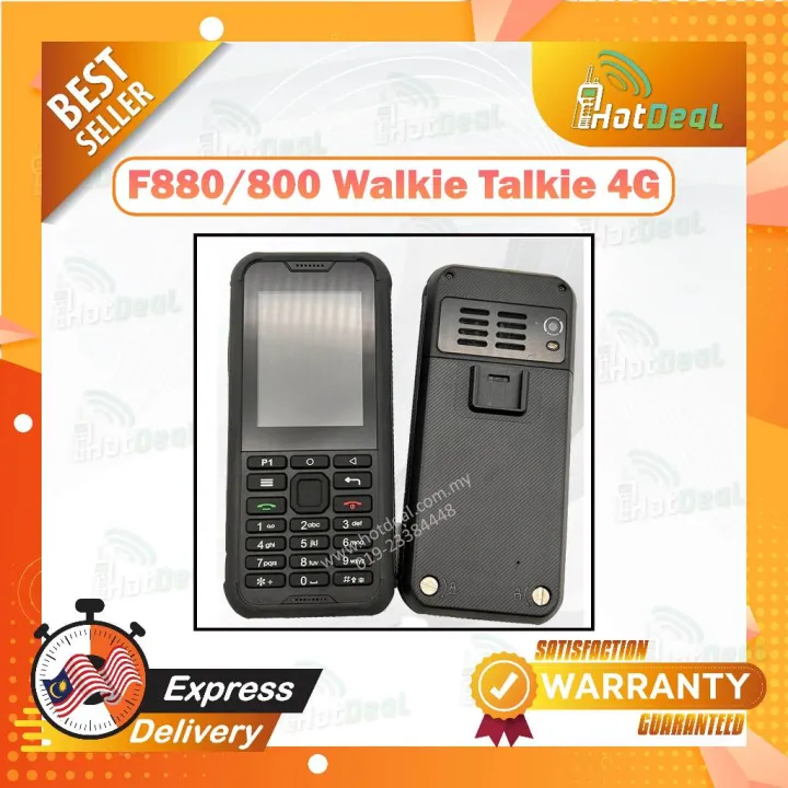 B880/800 Walkie Talkie 4G with numeric keypad