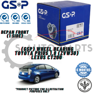 TOYOTA PRIUS 1.8 (ZVW30) / LEXUS CT200 100% ORIGINAL (GSP) WHEEL BEARING (depan FRONT)