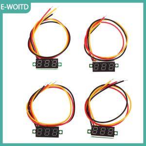 【E-WOITD】 1 cái 0.28 inch DC LED kỹ thuật số vôn kế có thể điều chỉnh DC 0-100V điện áp Meter