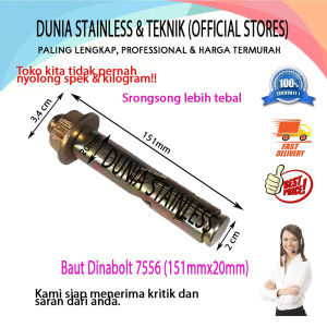 Baut Dinabolt 7556 20x151 aksesoris teknik bengkel