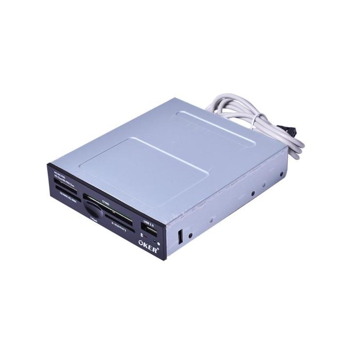 Usb Card R OKER USB CARD R/W ALL IN MULTIFUNCTION CARD READER C-109 | Lazada.co.th