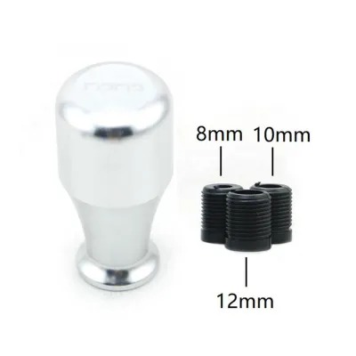 伯希凤 MotorPart King MOMO 8Cm Gear Shift Knob Stick Manual Transmission Universal Car Aluminum Extended Gear Shifter Gear Head Knob ULUL