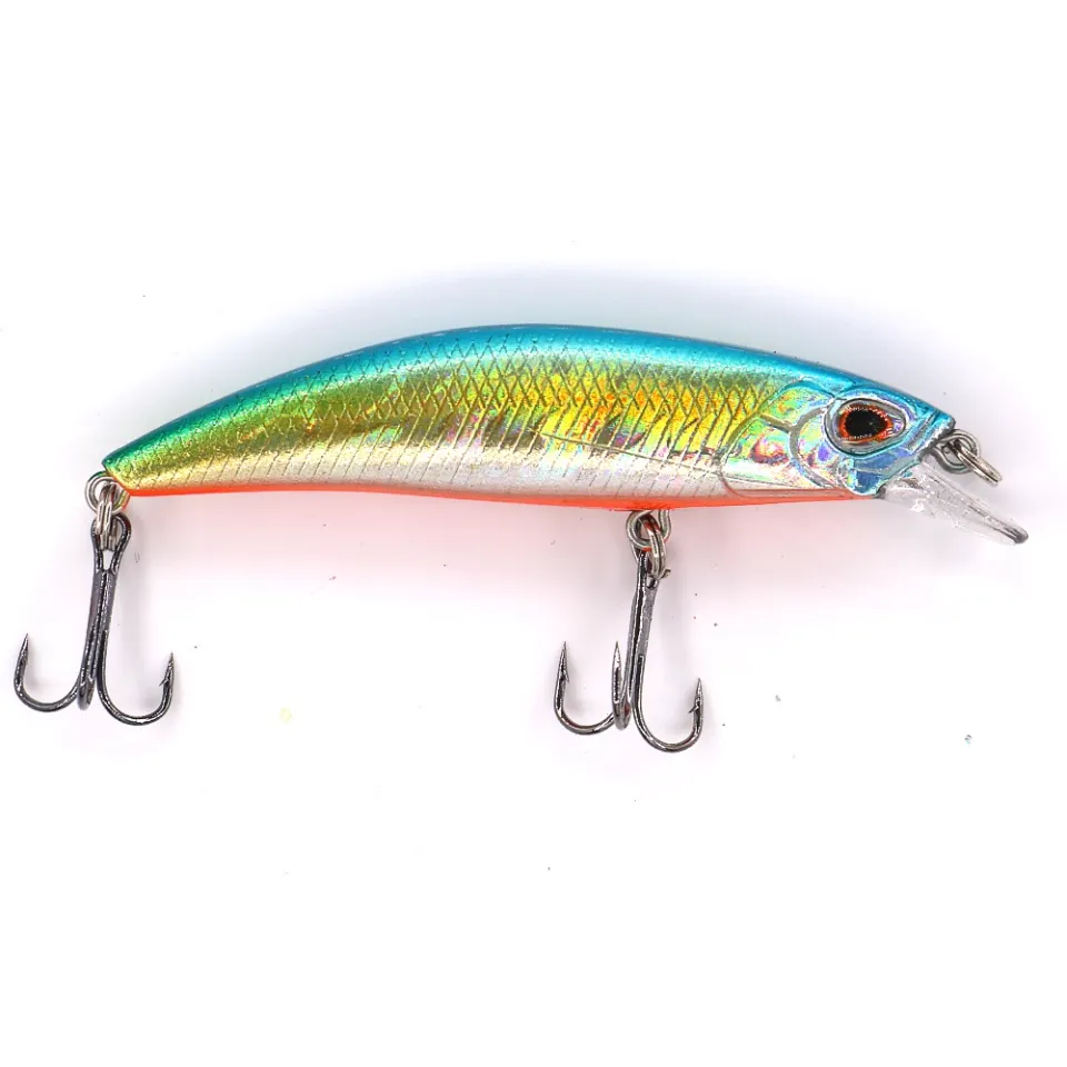 Fish bait Fishing Gear 6.5cm/7g Sinking Minnow Fishing Lure Water Long  Throw Lure Hard Bait Minnow