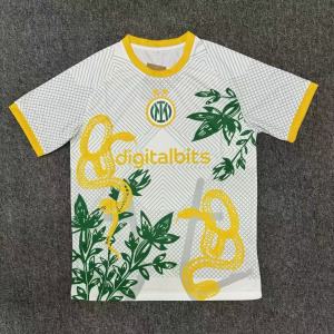 2425 Football Uniform National Team Argentina Dragon Pattern Real Madrid England Brazil Portugal France Home and Away Jerseys