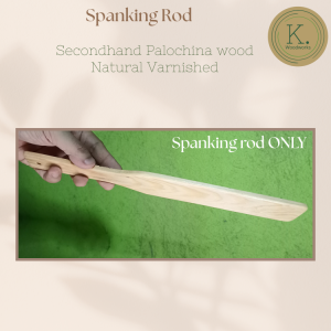 Kukkuk woodwork spanking rod Solid Wood Disciplinary Rod – Inspired by Proverbs 13:24