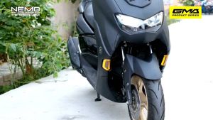Winglet Yamaha Nmax New 2020 2 Warna Carbon Chrome
