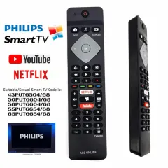 ALLIMITY Telecomando Universale Per Philips 4K UHD | Compatibile Con Serie PUS7906, PUS7406, PUS8106, PFS6906 | Sostituzione Immediata