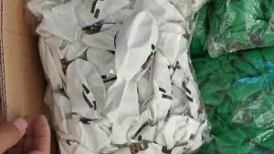 LZD บอลลูนพิมพ์ Minecraft 12 ชุดตกแต่งธีมพิกเซลลูกบอลหนานิ้วแบนเนอร์บอลลูน