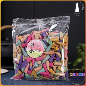 Amoki Tower Incense Cone Sandalwood Household Incense Floral Scent Wormwood