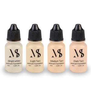 4 Colors 30ml/bottle Water Based Foundation Face Make-up Concealer Spray Airbrush Makeup Foundation