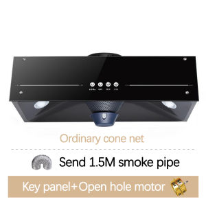 Kitchen Range Hood Top Suction 710MM Household Range Hood with Illumination Automatic Cleaning Advanced Range Hood With a 1.5m smoke pipe