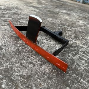 จอบถากหญ้า จอบถางหญ้า กำจัดวัชพืช  ทำจากเหล็กกล้า คม แข่งแรง ทนทาน