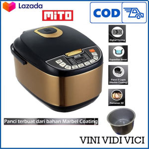 BEST SELLING - RICE COOKER Mito R5+ 8in1 Rice Cooker Digital - 2 Liter