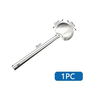 304 Stainless Steel Cooking Spoon Food Grade Soup Spoons Chef Household Tableware Kitchen Utensils