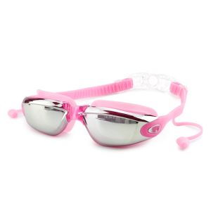 Kacamata Renang JIEHU Dewasa Anti Fog UV ada Earplug Swimming Goggles Anti Embun Anti UV 8530