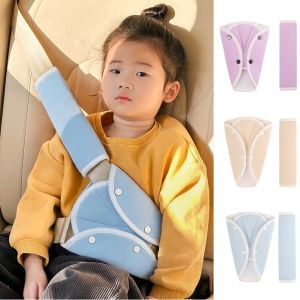 SOLDIERN Adjustable Seat Belt Adjuster Anti-Pinch Anti-Strangle Car Seat Belt Cover Universal Comfortable Seat Belt Shoulder Protector Car