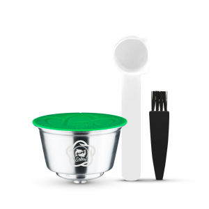 【i Cafilas】[YD07] Reusable Refillable Coffee Capsule Filter Nescafe Stainless Steel Crema Maker Cups for DOLCE GUSTO Machine EDG466305776606626636325MiniMe616drop9781JOYPiccoloXSEclipseKP70GenioS